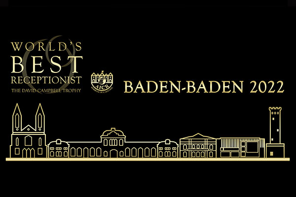 Worlds Best Receptionist 2022 Baden Baden